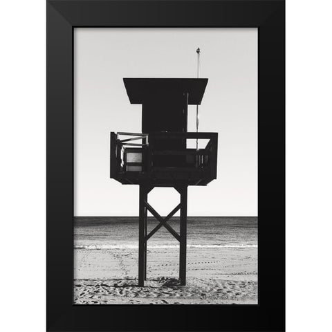 Beach_008 Black Modern Wood Framed Art Print by 1x Studio III