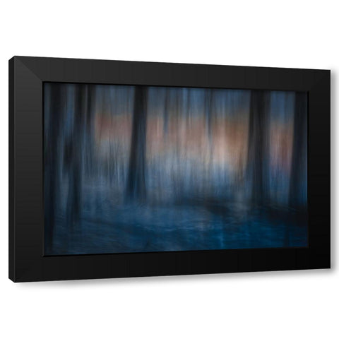 Look Deep Into Nature Black Modern Wood Framed Art Print by Bouhuijzen, Ina