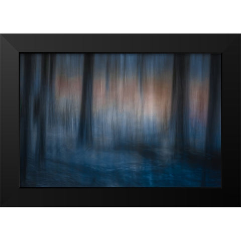 Look Deep Into Nature Black Modern Wood Framed Art Print by Bouhuijzen, Ina