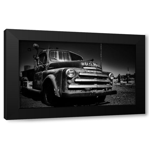 Nas(Ty)Car Black Modern Wood Framed Art Print by Schade, Peter