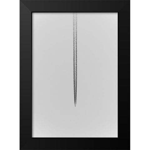 Trails. Black Modern Wood Framed Art Print by Gogami Farina, Alessandro