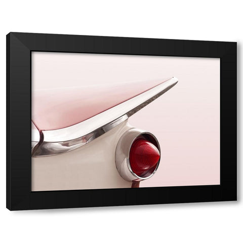 Us Classic Car 1959 Electra Tail Fin Abstract Black Modern Wood Framed Art Print with Double Matting by Gube, Beate