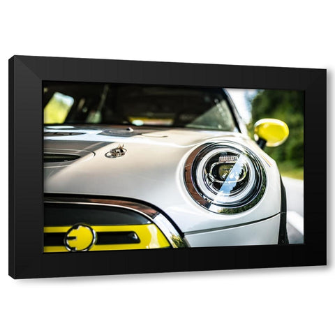 Mini Black Modern Wood Framed Art Print with Double Matting by Szabo, Attila