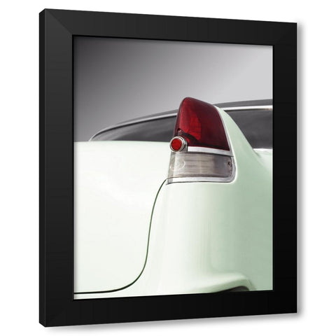 Us Classic Car 1955 Series 62 Coupe Black Modern Wood Framed Art Print by Gube, Beate