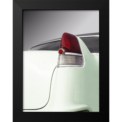 Us Classic Car 1955 Series 62 Coupe Black Modern Wood Framed Art Print by Gube, Beate
