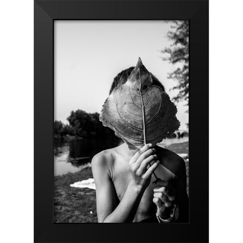 Wild And Free Black Modern Wood Framed Art Print by Zarco, Antonio