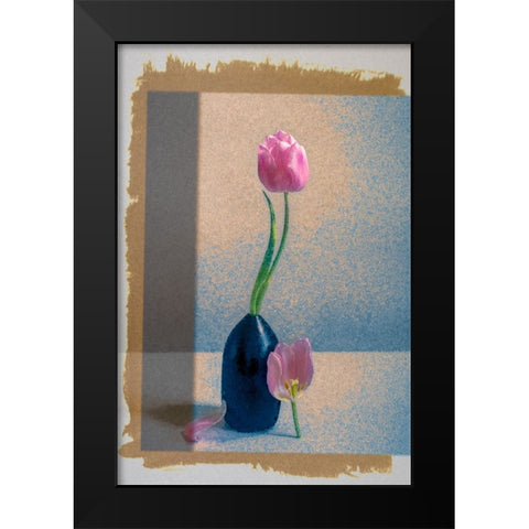 A Study in Contrast Black Modern Wood Framed Art Print by Ni, Birdie