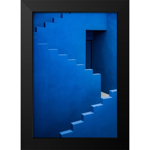 Muralla Roja #11 Black Modern Wood Framed Art Print by Wride, Linda