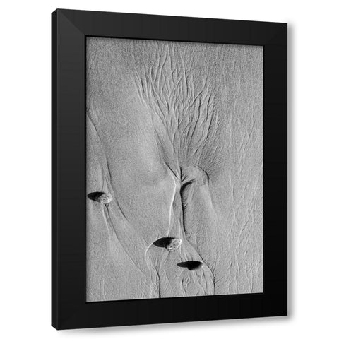 Women Black Modern Wood Framed Art Print with Double Matting by UrbonaviCiene, Ingrida