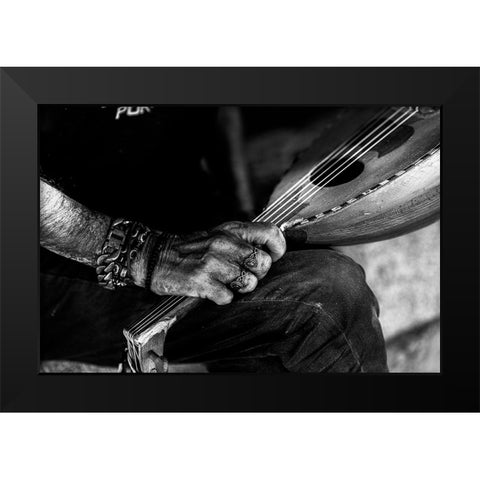 Tu Maosica Black Modern Wood Framed Art Print by PacodlaCorte