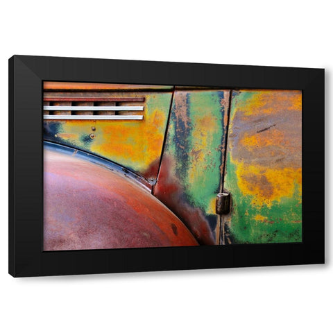 1941 Chevrolet Suburban-#81 Black Modern Wood Framed Art Print by Beavis, Andrew