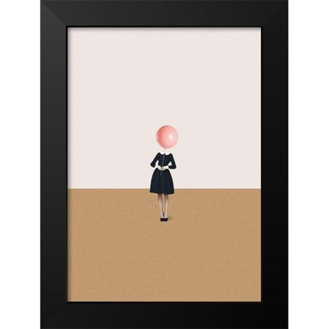 Obvious imperfections Black Modern Wood Framed Art Print by Leon, Maarten