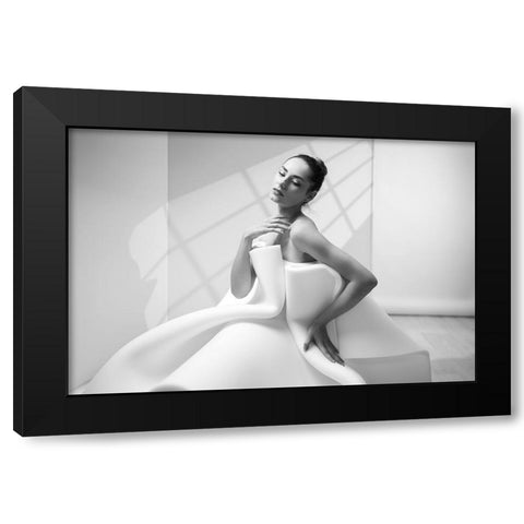 Fashion - Studio shooting Black Modern Wood Framed Art Print with Double Matting by Ovex, Alex