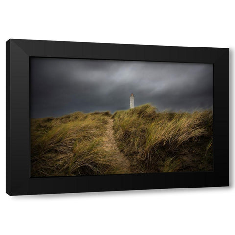 Lyngved Black Modern Wood Framed Art Print by Gustafson Pro, Clas