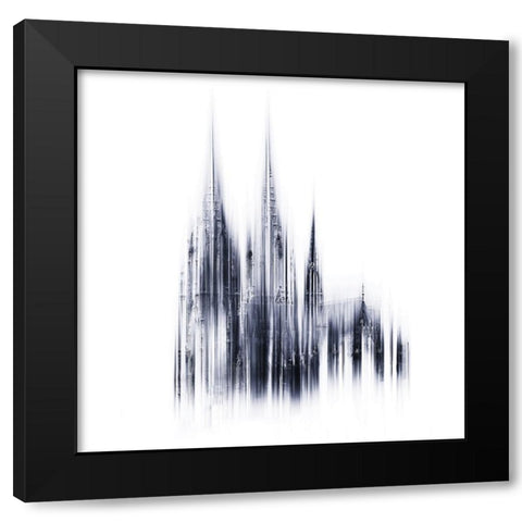Cologne cathedral Black Modern Wood Framed Art Print by Eisele, Stefan