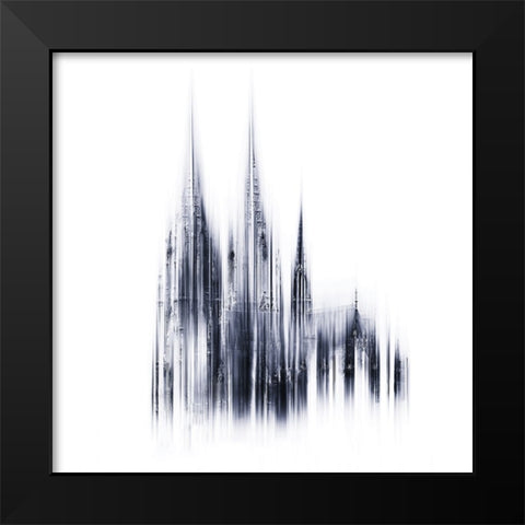 Cologne cathedral Black Modern Wood Framed Art Print by Eisele, Stefan