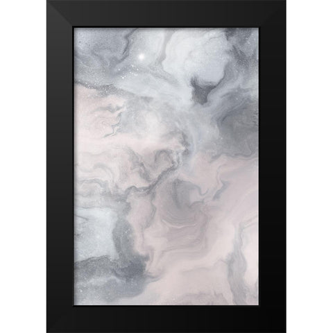 Beautiful Flow Black Modern Wood Framed Art Print by Sawall, Anastasia