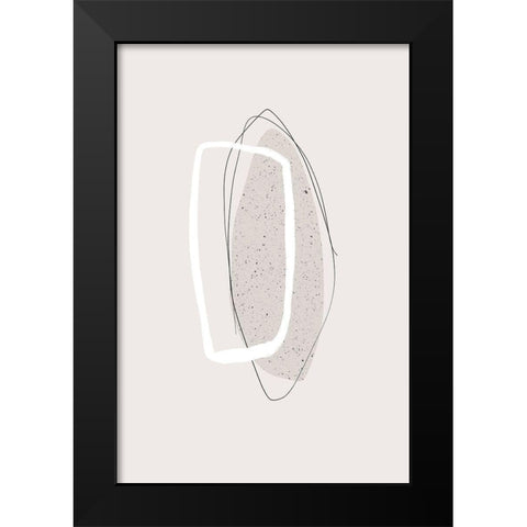 Came to Stay Black Modern Wood Framed Art Print by Sawall, Anastasia