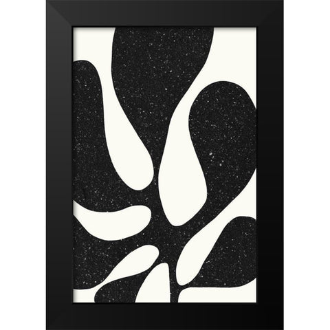 Crazy Plant No 2 Black Modern Wood Framed Art Print by Sawall, Anastasia