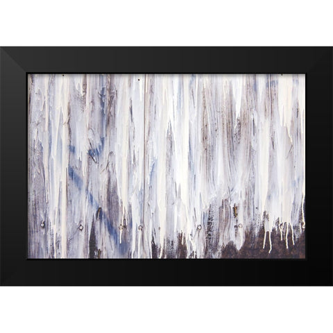 Painted Black Modern Wood Framed Art Print by Mossholder, Tim