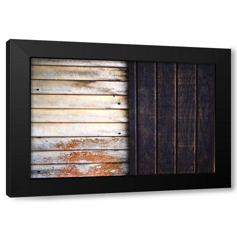 Wooden Black Modern Wood Framed Art Print with Double Matting by Mossholder, Tim