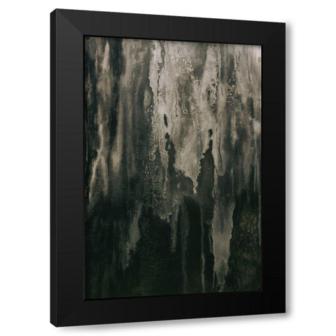 Grunge Window Black Modern Wood Framed Art Print by Mossholder, Tim