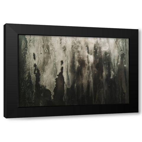 Grunge Window Black Modern Wood Framed Art Print by Mossholder, Tim
