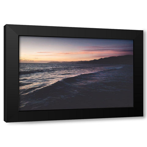 California Coast Black Modern Wood Framed Art Print by Mossholder, Tim