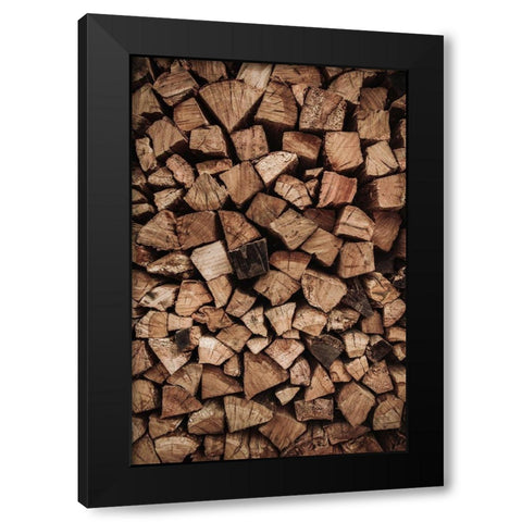 Wood Black Modern Wood Framed Art Print with Double Matting by Mossholder, Tim