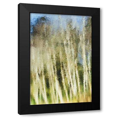 Acrylic Light Black Modern Wood Framed Art Print with Double Matting by Saito, Misaki