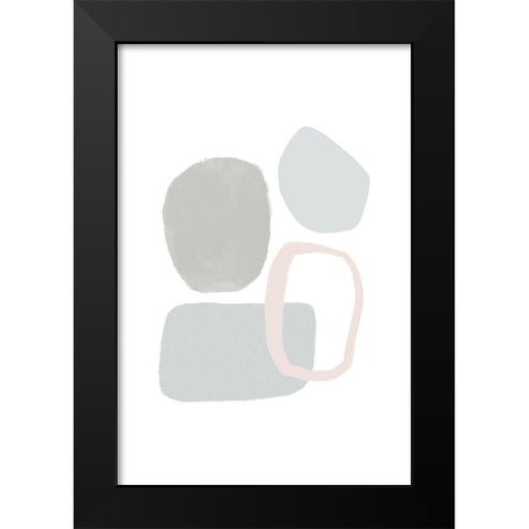 I am brave Black Modern Wood Framed Art Print by Sawall, Anastasia