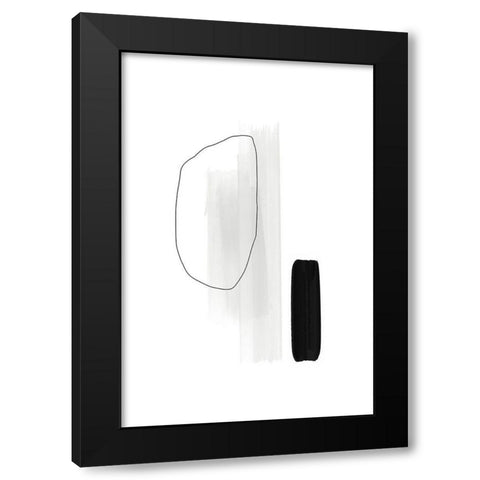 In this Together Black Modern Wood Framed Art Print by Sawall, Anastasia