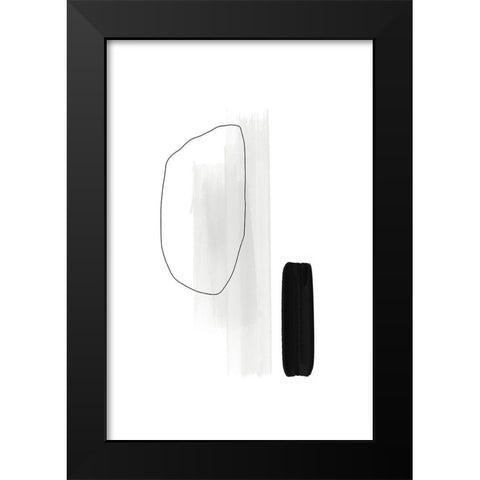 In this Together Black Modern Wood Framed Art Print by Sawall, Anastasia