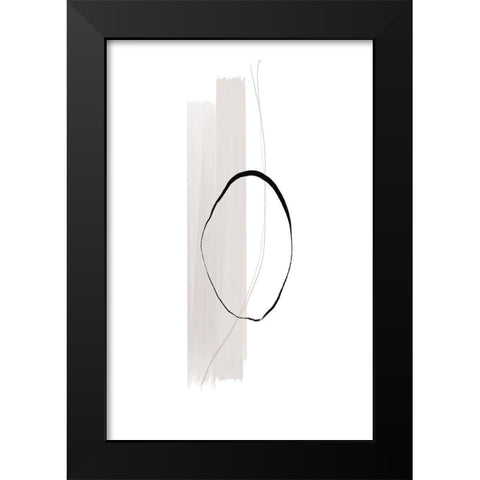 Perfect Bond Black Modern Wood Framed Art Print by Sawall, Anastasia
