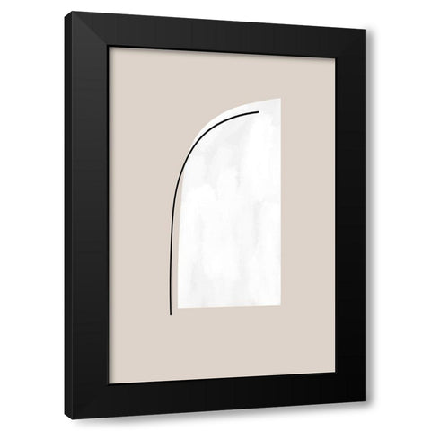 Sail Away Black Modern Wood Framed Art Print with Double Matting by Sawall, Anastasia