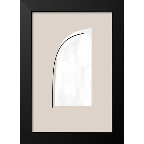 Sail Away Black Modern Wood Framed Art Print by Sawall, Anastasia