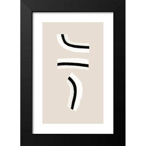 Cravings Black Modern Wood Framed Art Print by Sawall, Anastasia