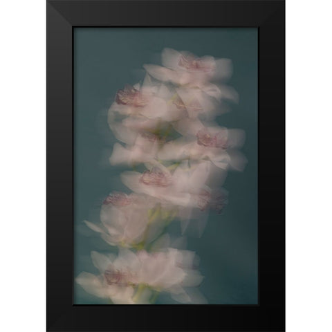 Slow motion Black Modern Wood Framed Art Print by Basso, Donatella