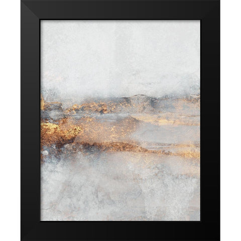 Fog Black Modern Wood Framed Art Print by Fredriksson, Elisabeth
