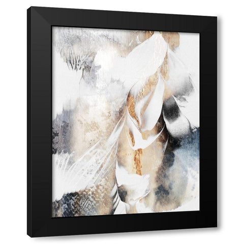 Soothe Your Soul Black Modern Wood Framed Art Print by Fredriksson, Elisabeth