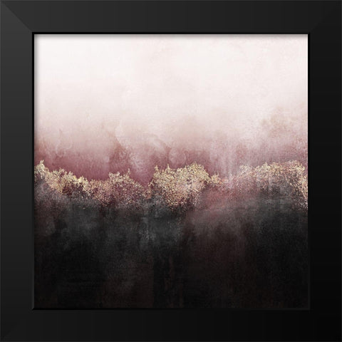 Pink Sky Black Modern Wood Framed Art Print by Fredriksson, Elisabeth
