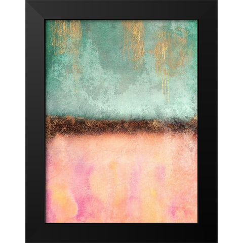 Summer Black Modern Wood Framed Art Print by Fredriksson, Elisabeth