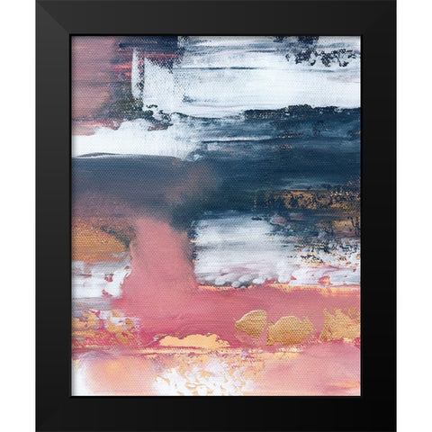 Tranquility Black Modern Wood Framed Art Print by Fredriksson, Elisabeth