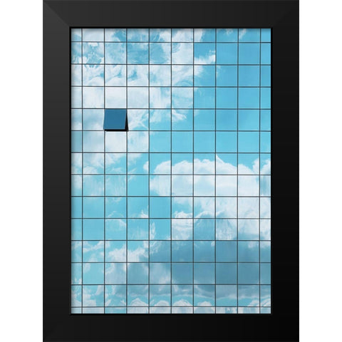 Reflections Black Modern Wood Framed Art Print by Cederberg, Marcus