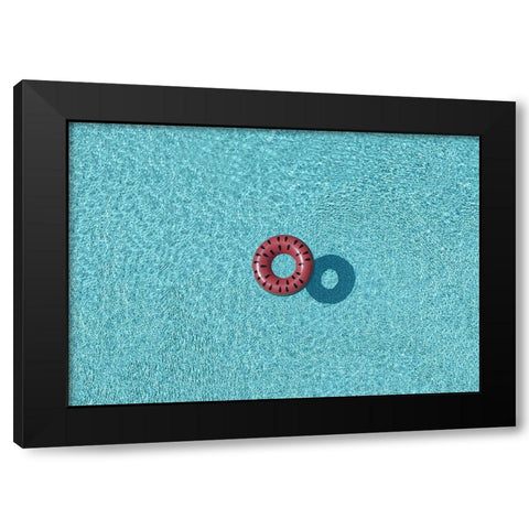 Cool Pool Black Modern Wood Framed Art Print with Double Matting by Cederberg, Marcus