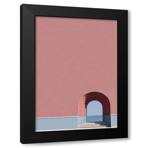 Look the ocean Black Modern Wood Framed Art Print with Double Matting by Cederberg, Marcus
