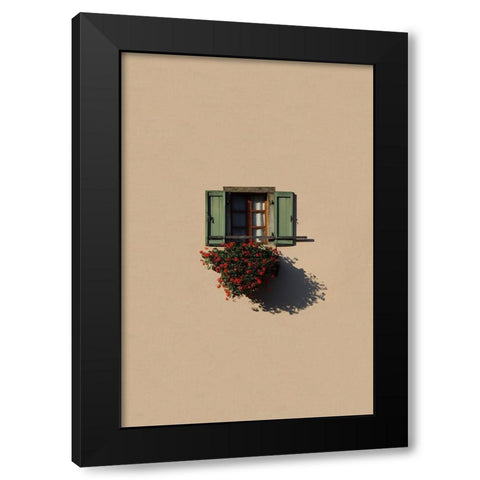 Green fingers Black Modern Wood Framed Art Print with Double Matting by Cederberg, Marcus