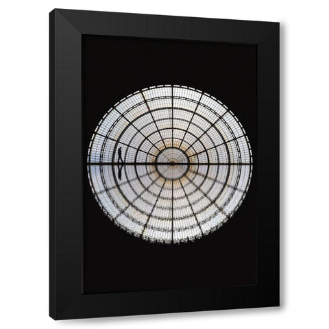 Midnight walker portrait Black Modern Wood Framed Art Print by Cederberg, Marcus