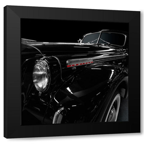 The Admiral Black Modern Wood Framed Art Print by Weber, Roland