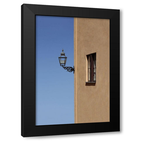 Sky lamp Black Modern Wood Framed Art Print with Double Matting by Cederberg, Marcus